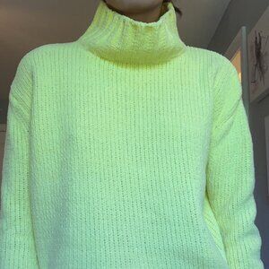 Yellow Philosophy Turtleneck Sweater